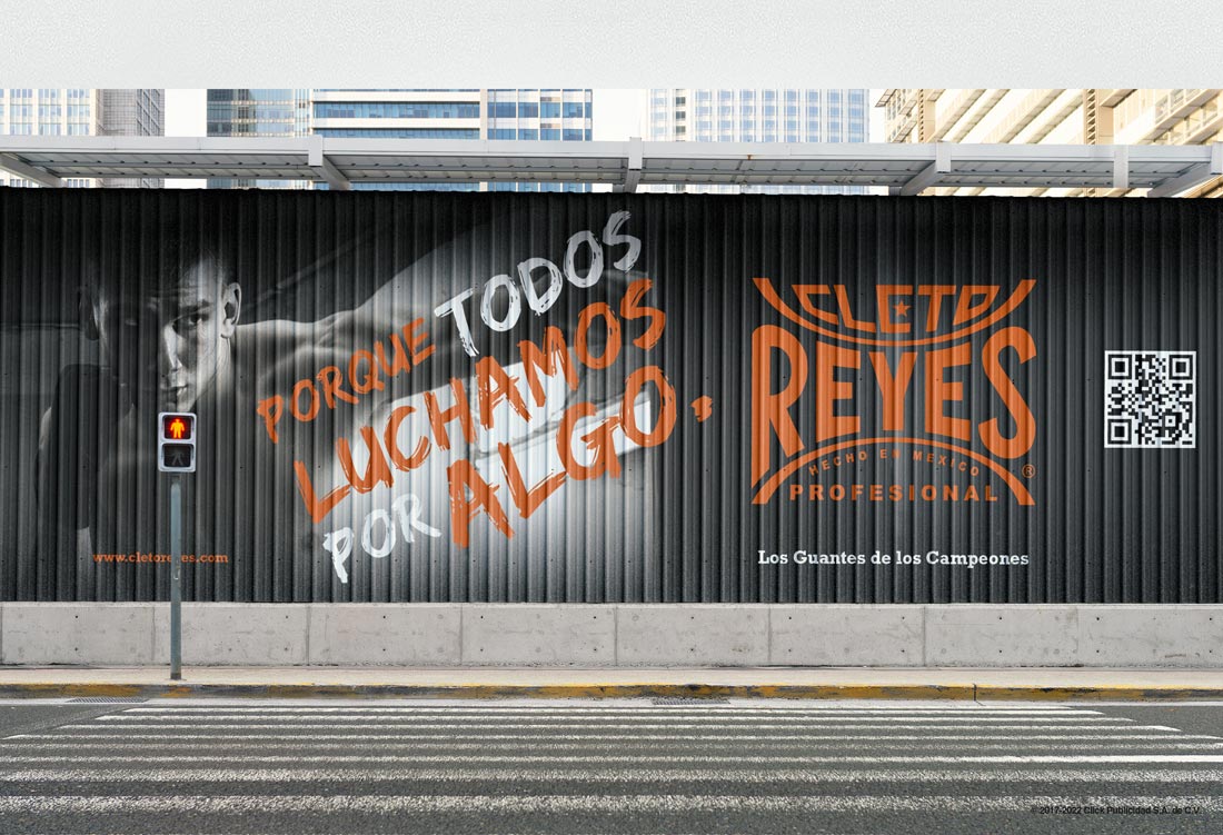 Diseño gráfico puerta Cleto Reyes