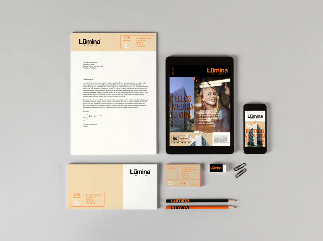 tarjetas de presentación | Lúmina