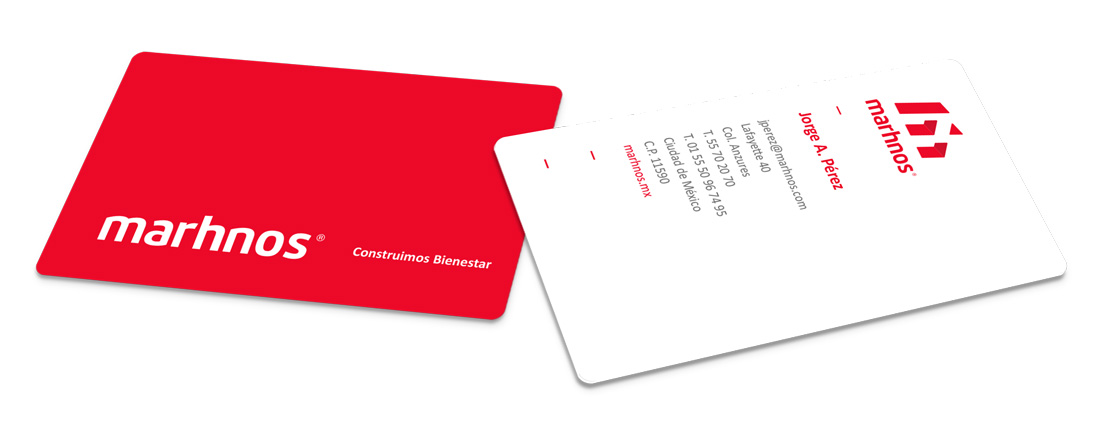 tarjeta Marhnos
